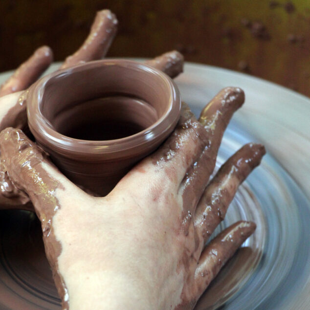 pottery wheel hands