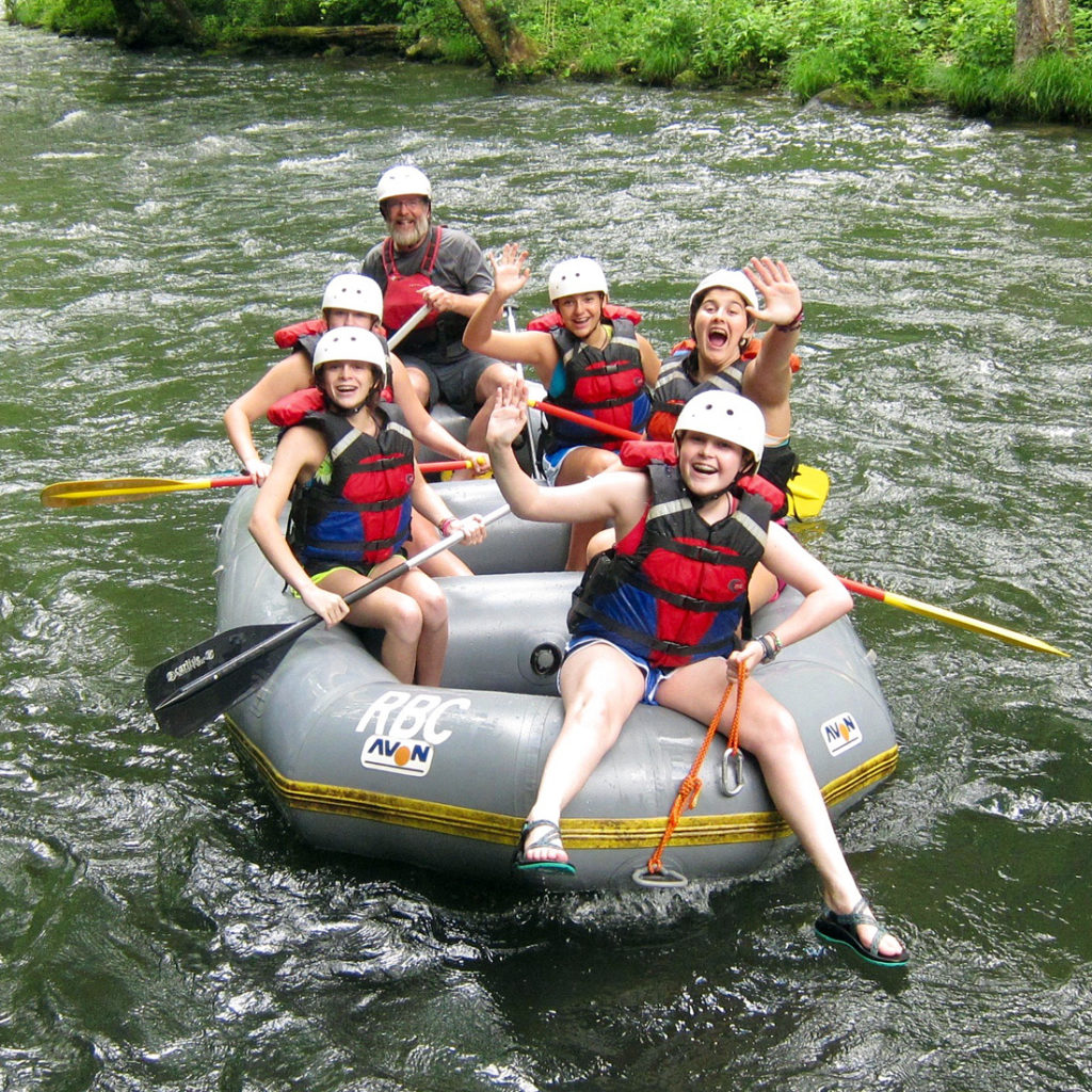 Rafting NC Kids