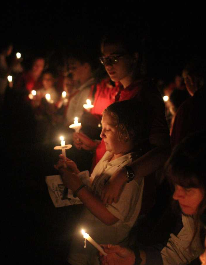 candle ceremony child