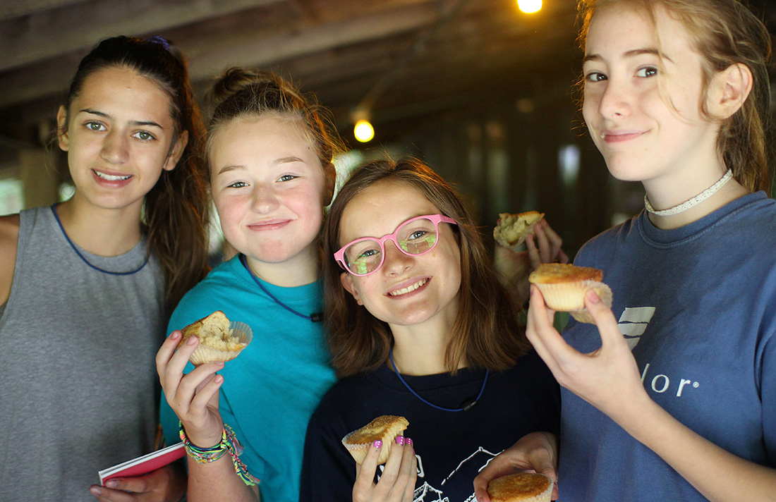 Camp muffin girls