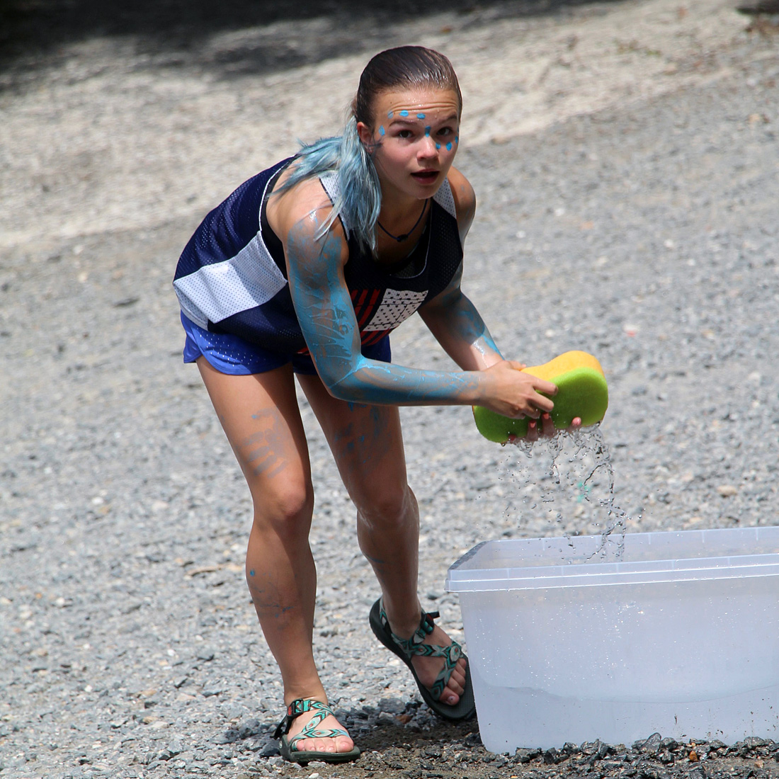 Sponge Relay Girl