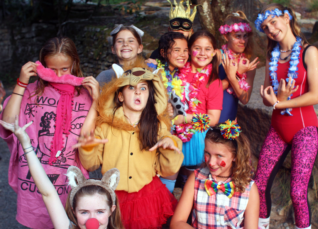 crazy summer camp costumes