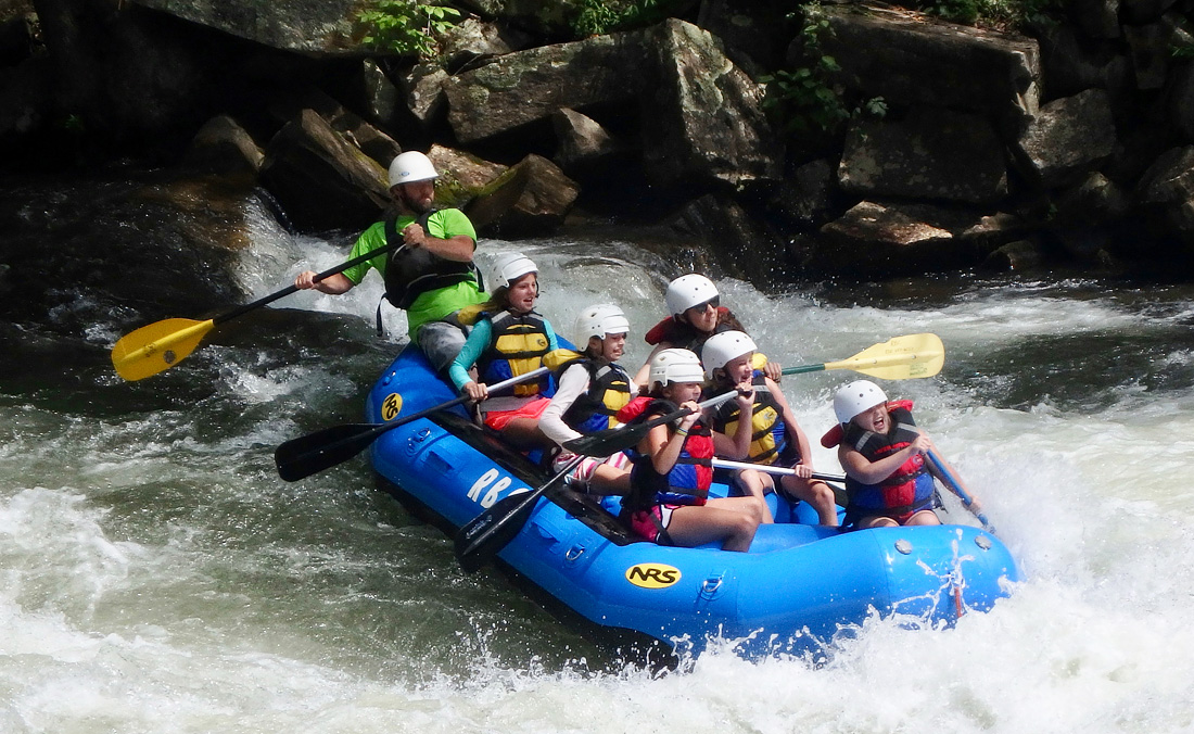 whitewater rafting camp splash