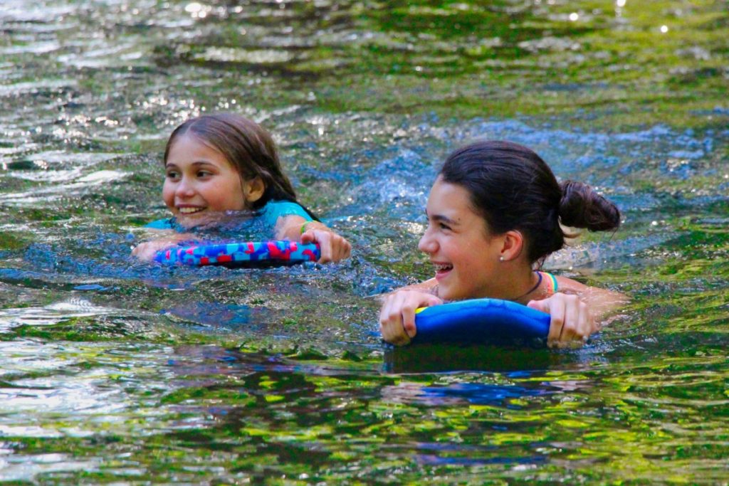 camp swimming girls