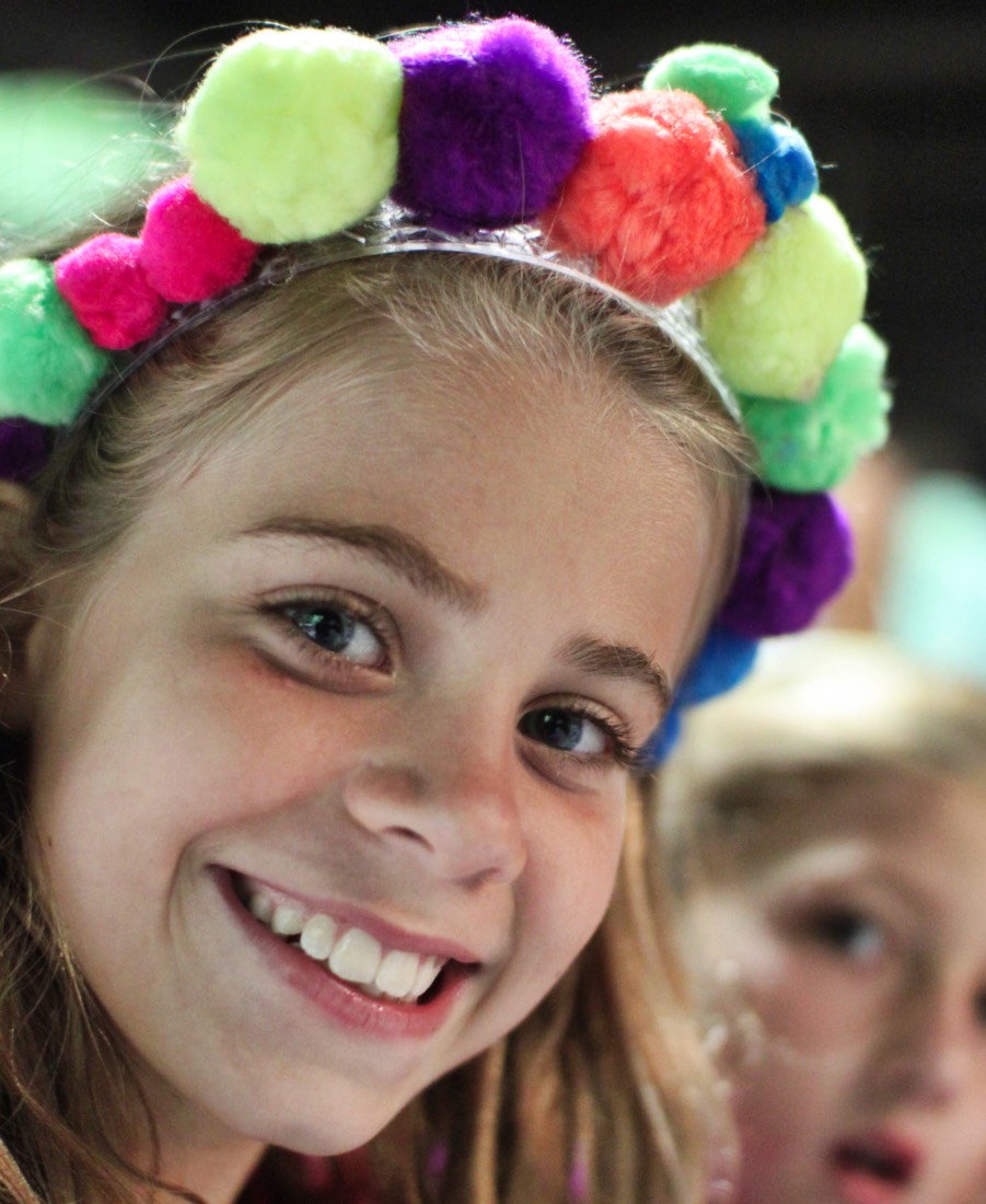 headband pompom project