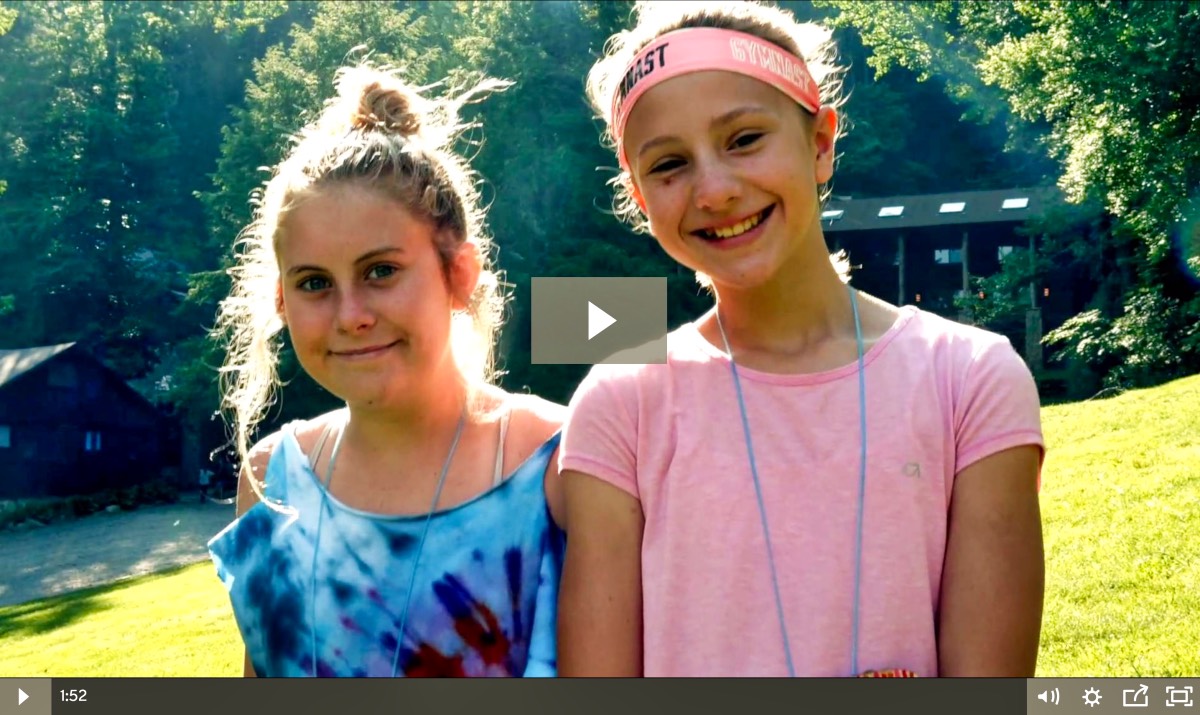girl summer camp video