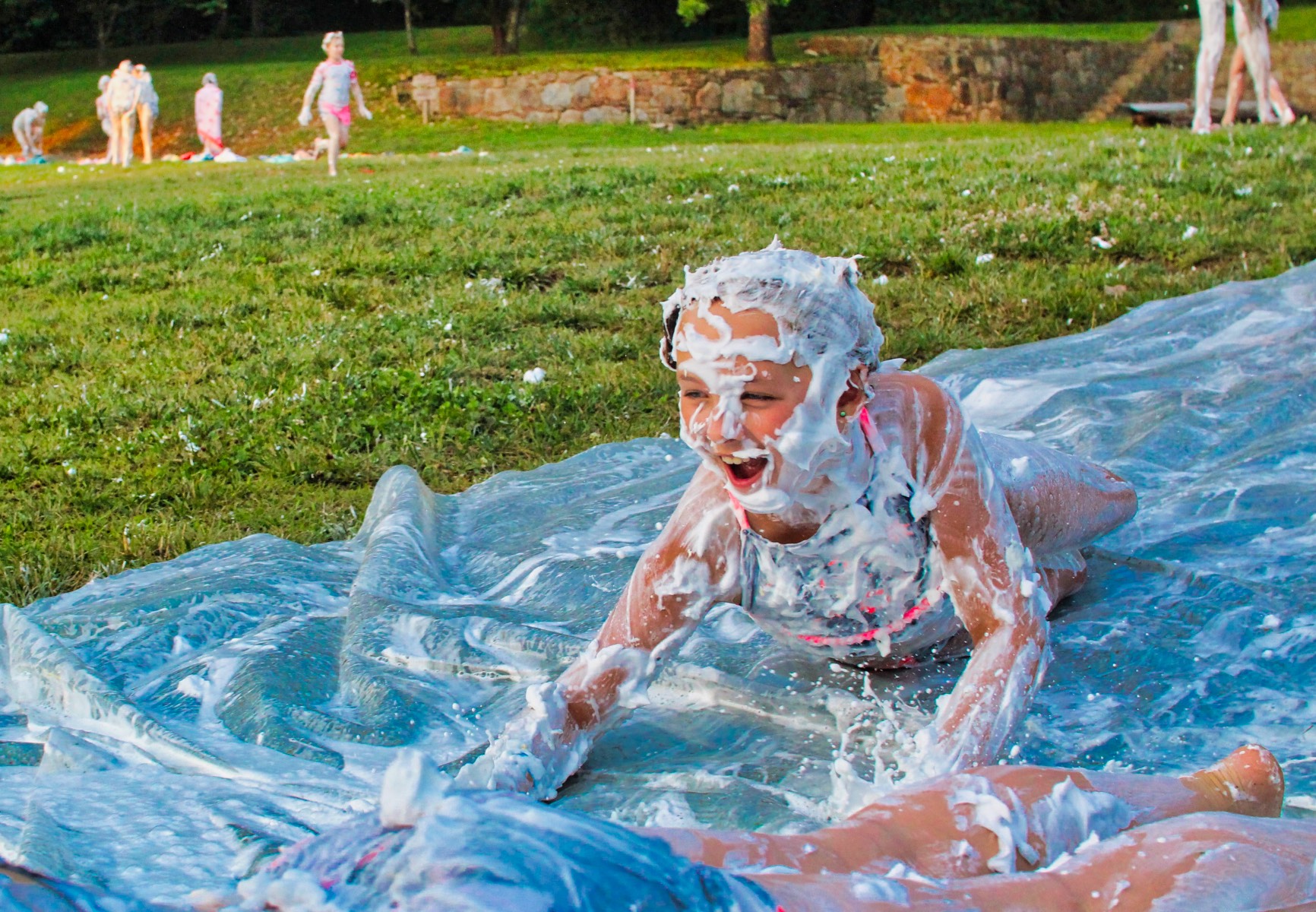 camp child slip and slide