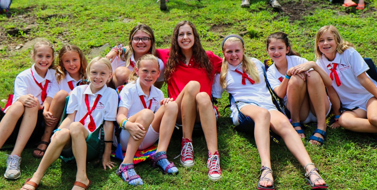 camp girls together