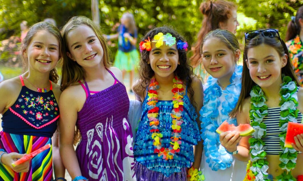 Camp Luau Girls in NC