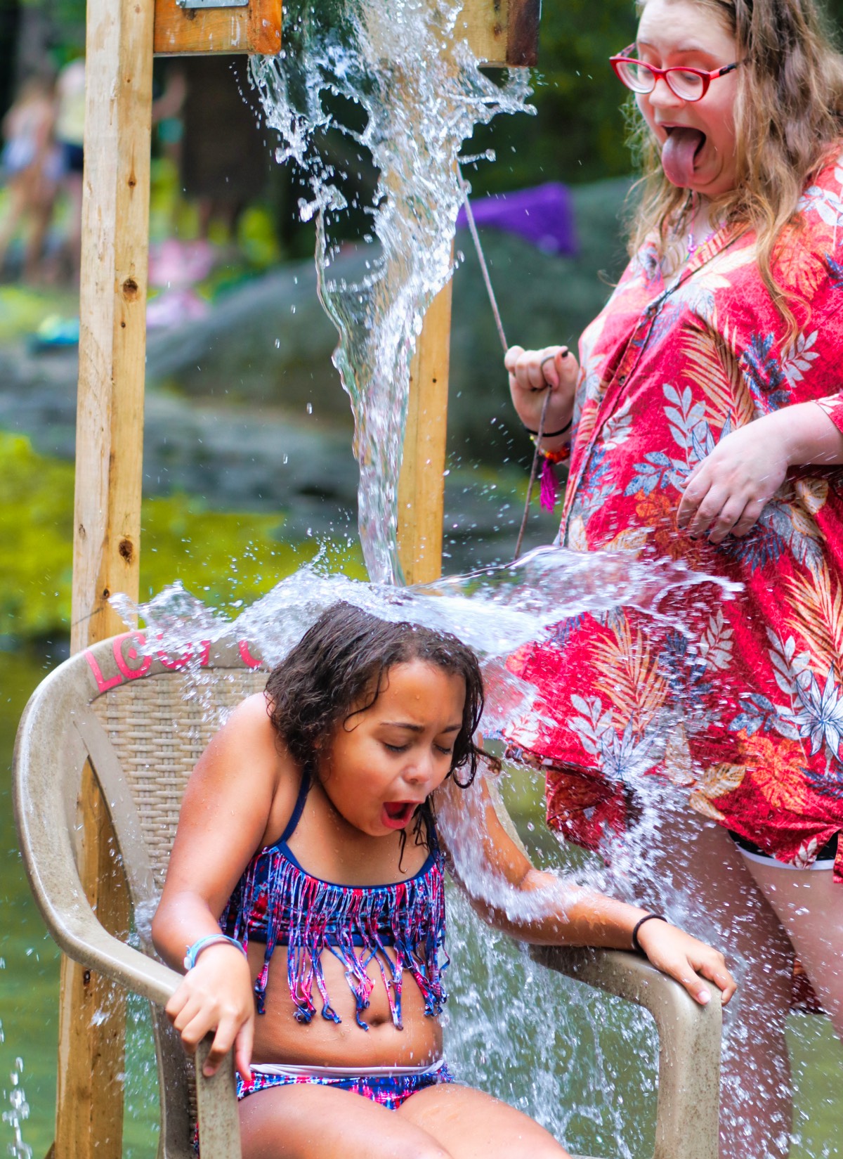 dunk bucket splash