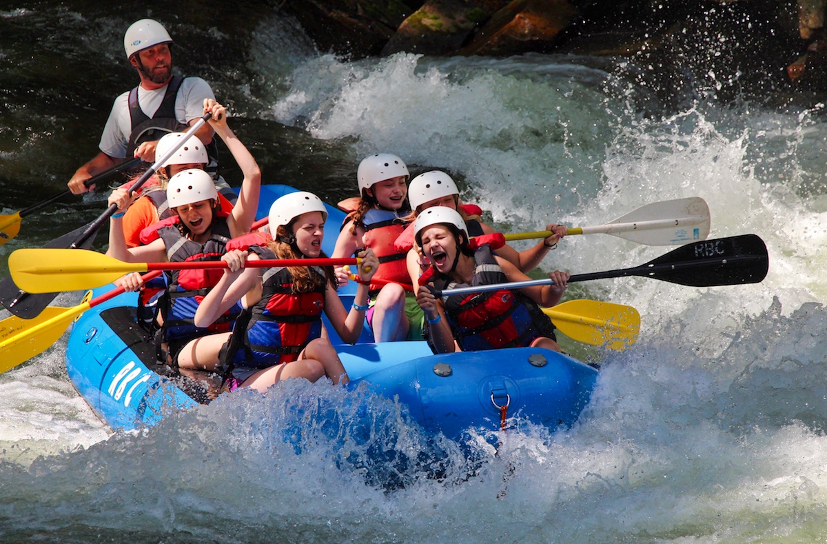 whitewater rafting adventure