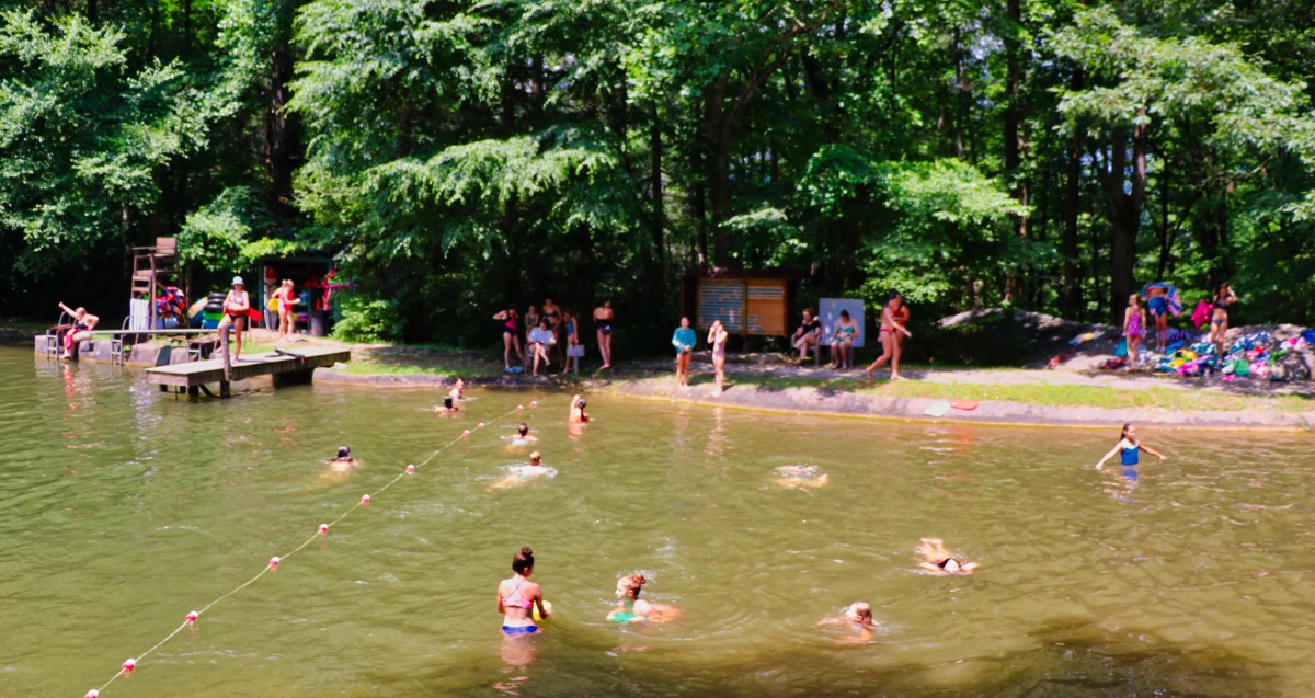 rockbrook camp lake fun