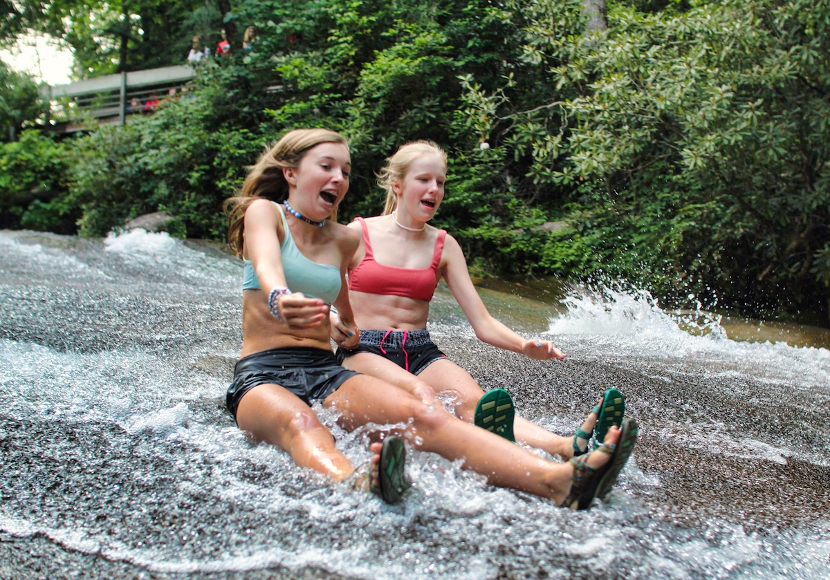 sliding rock north carolina