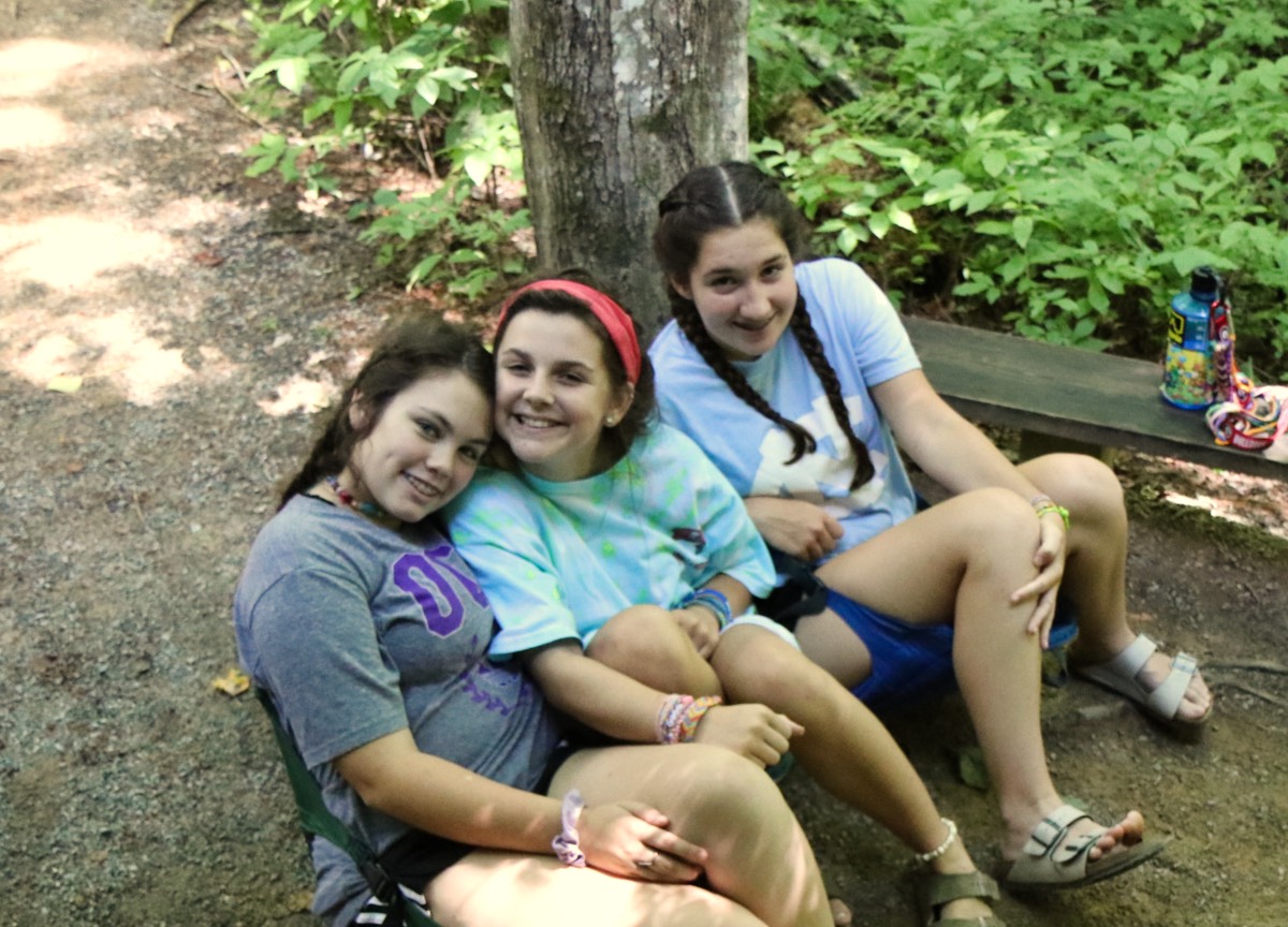 teen camp friends