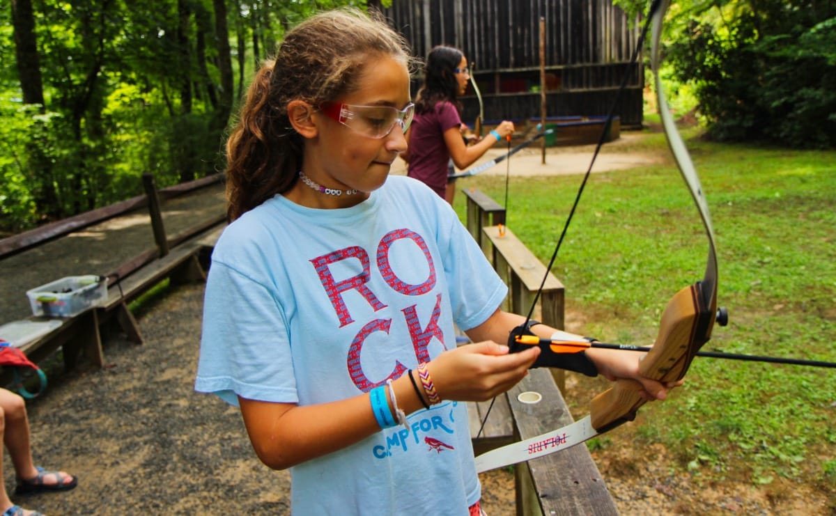 camp archery ready