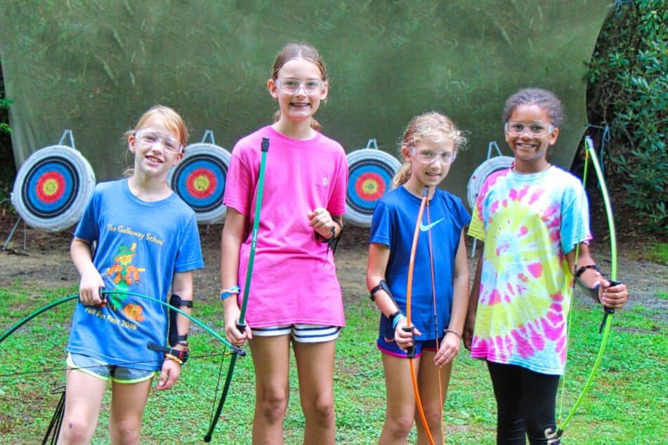archery girl campers