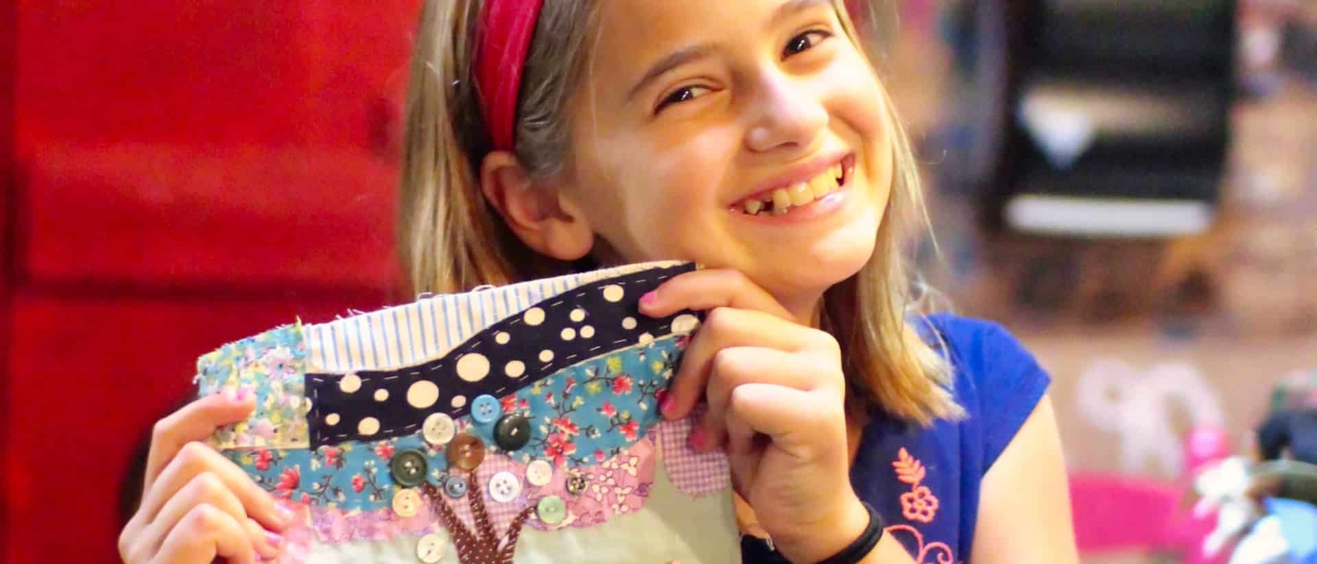 camp sewing project art