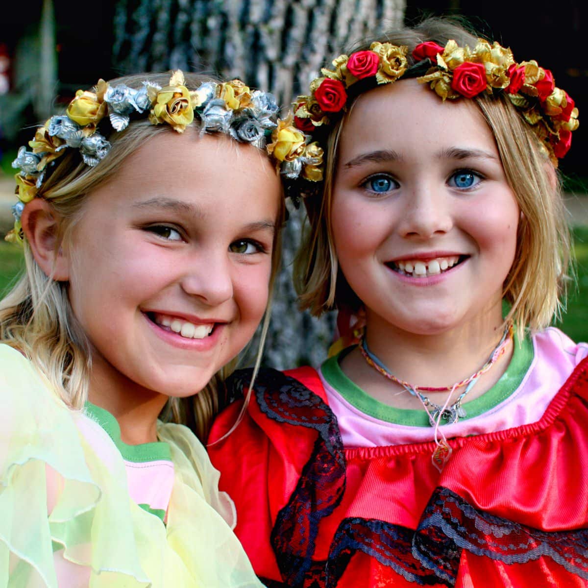 creative camp costume girls