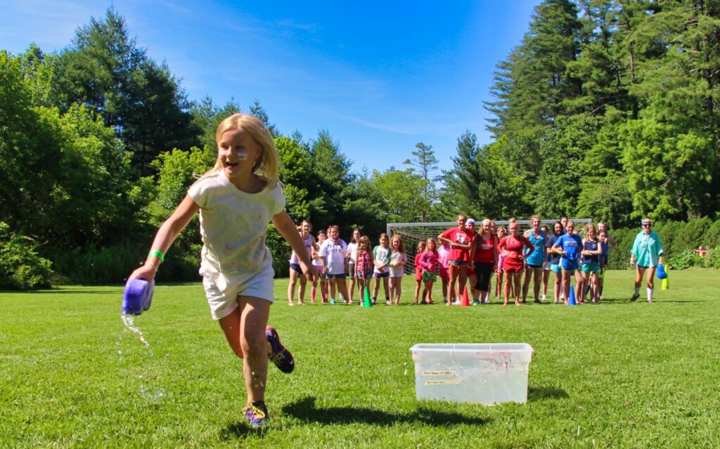 girls camp field games