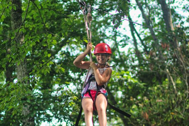 Camp Zip Lining Video