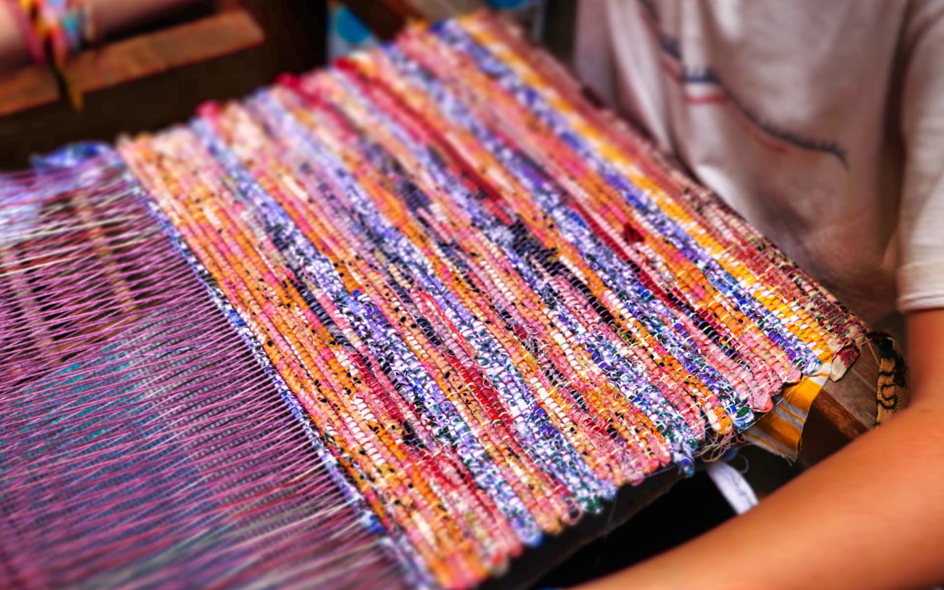 wide camp weaving