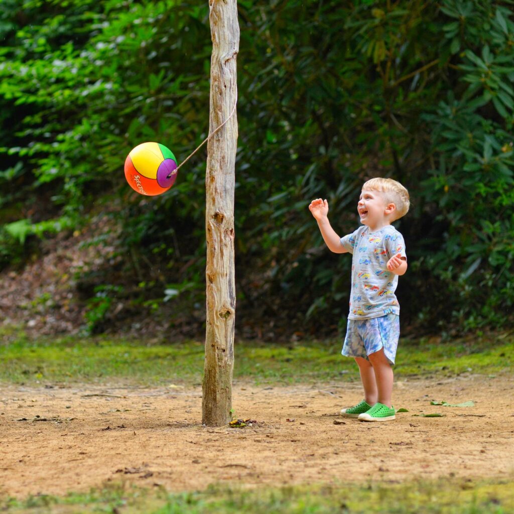 child tetherball