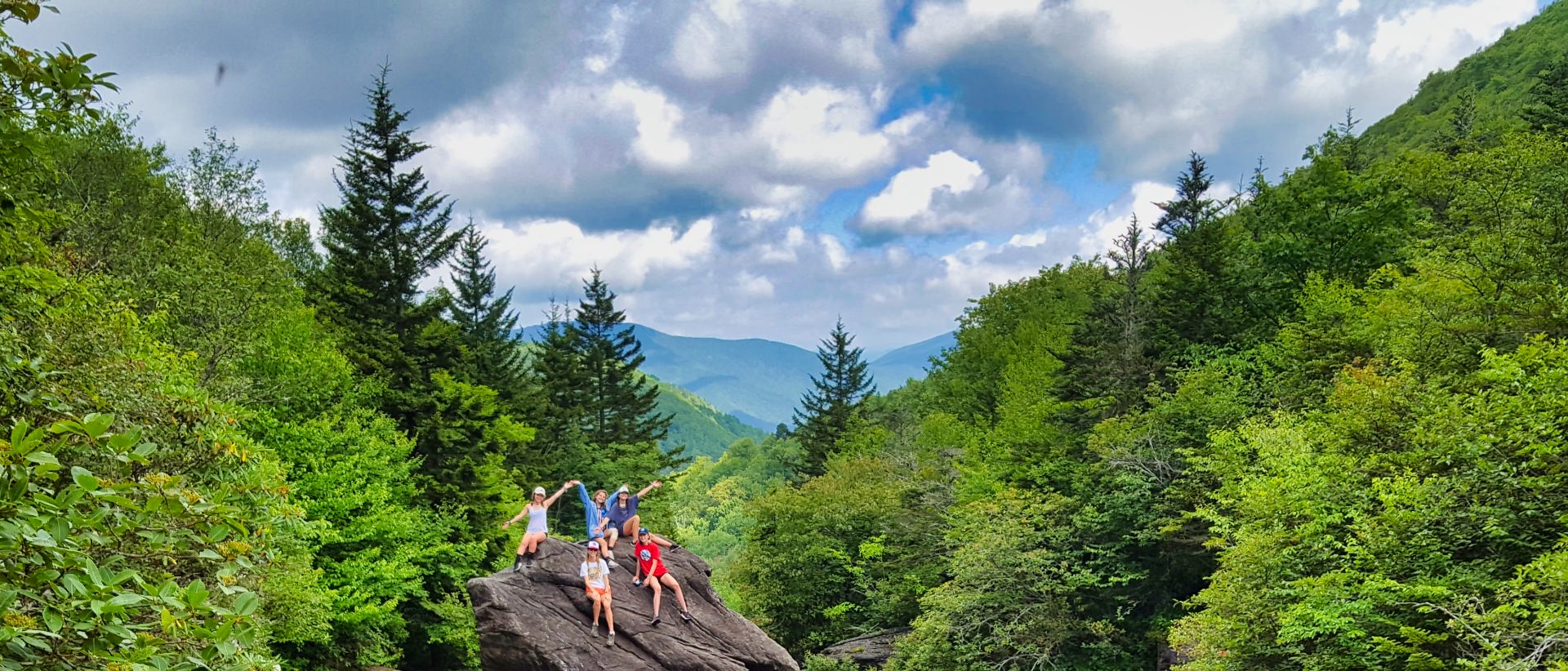 Girls NC Hiking