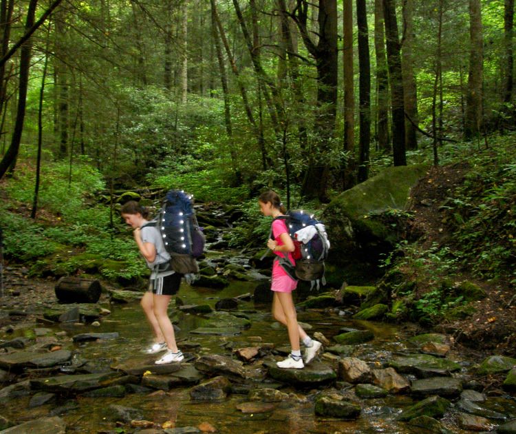 Girls Backpacking Camp