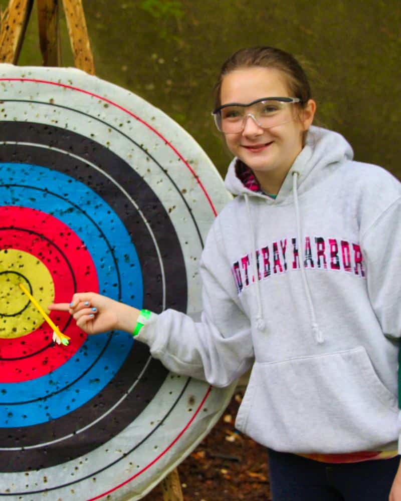 archery target bullseye success