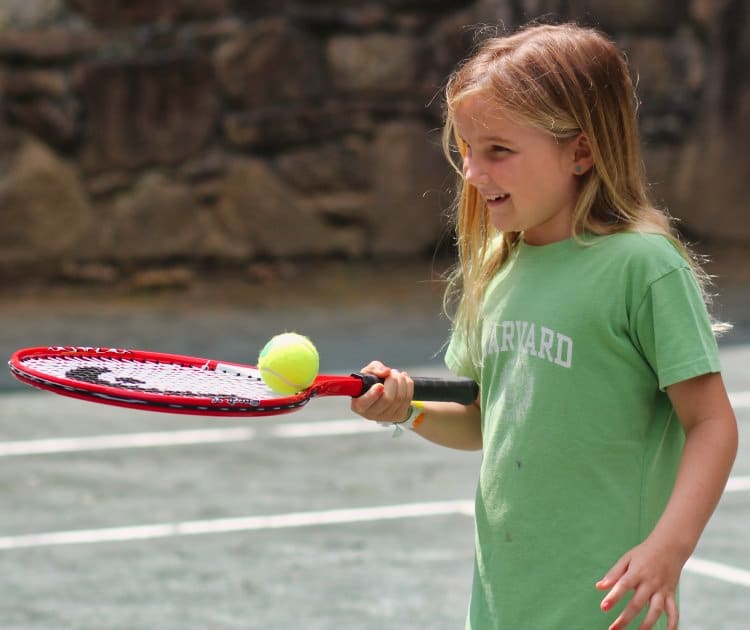 young tennis kid