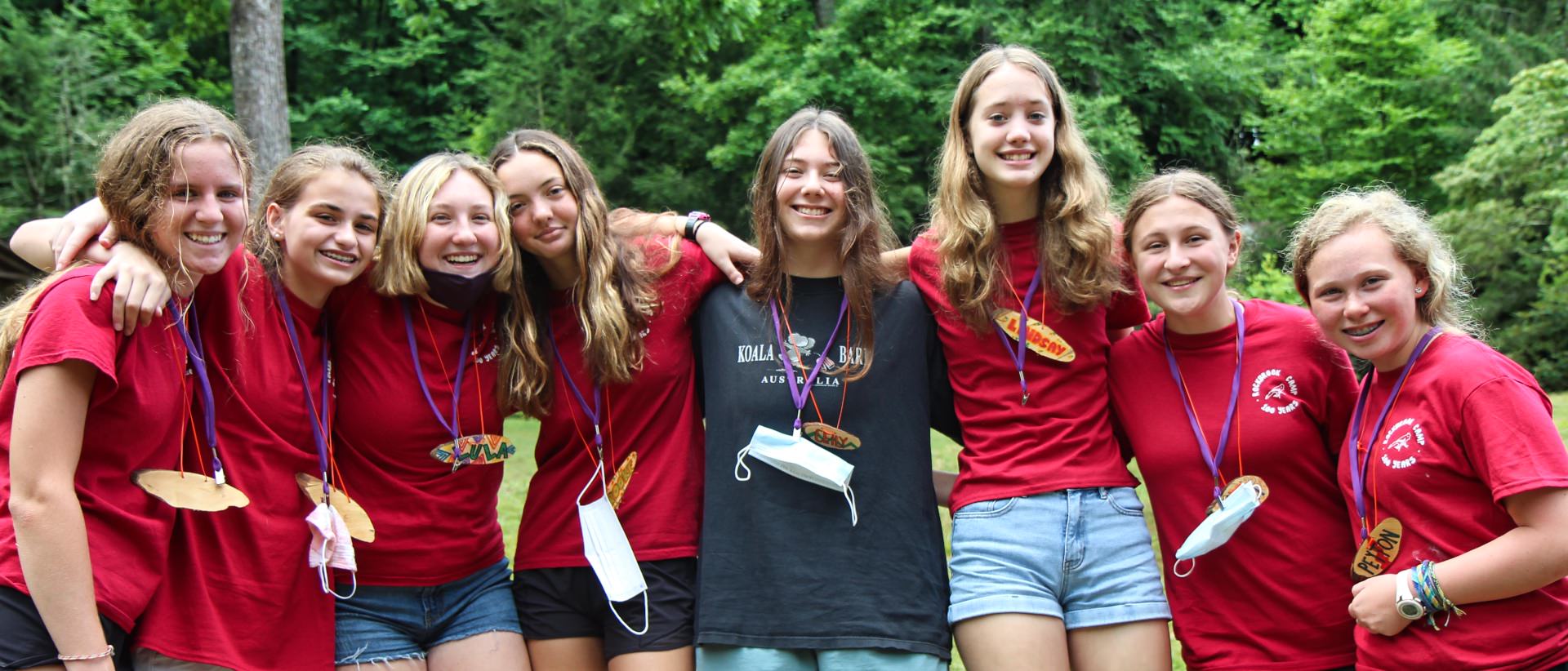 Teen girls campers