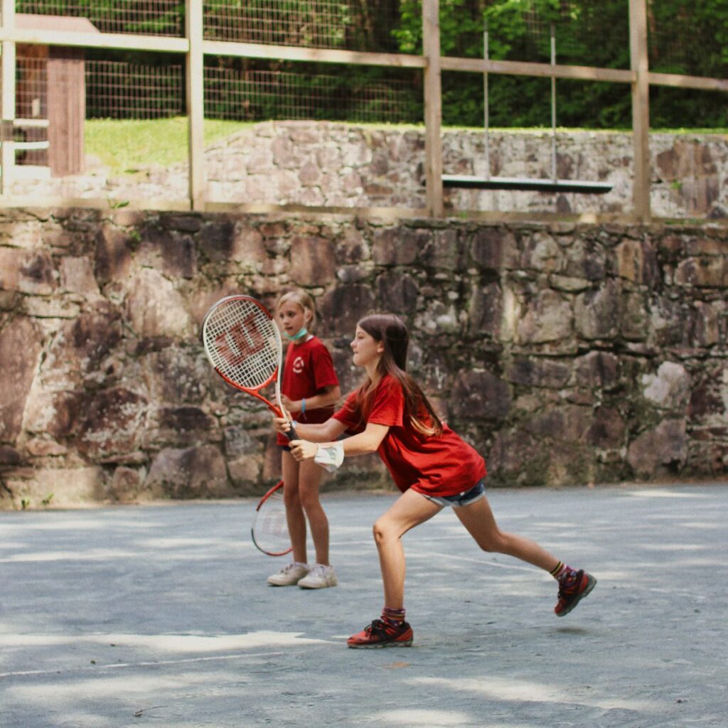 Tennis Camper Girl