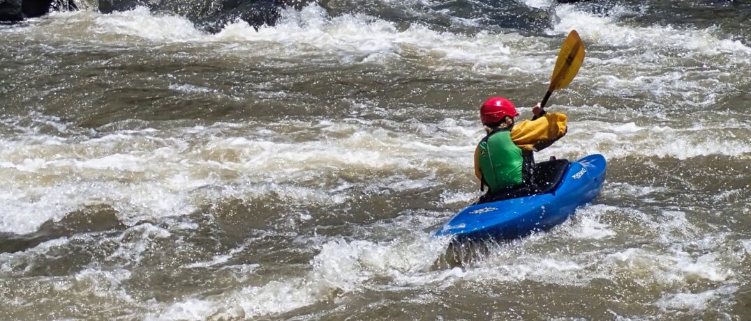 big water kayaker