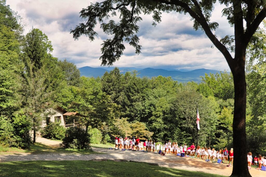 NC Camp in the mountains