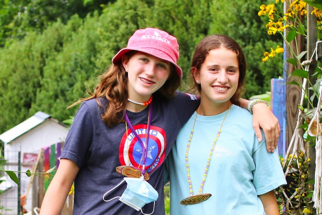 camp teen girl friends