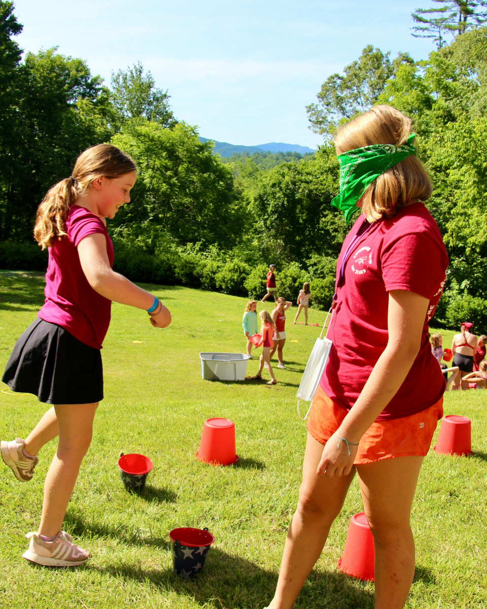 water bucket relay game