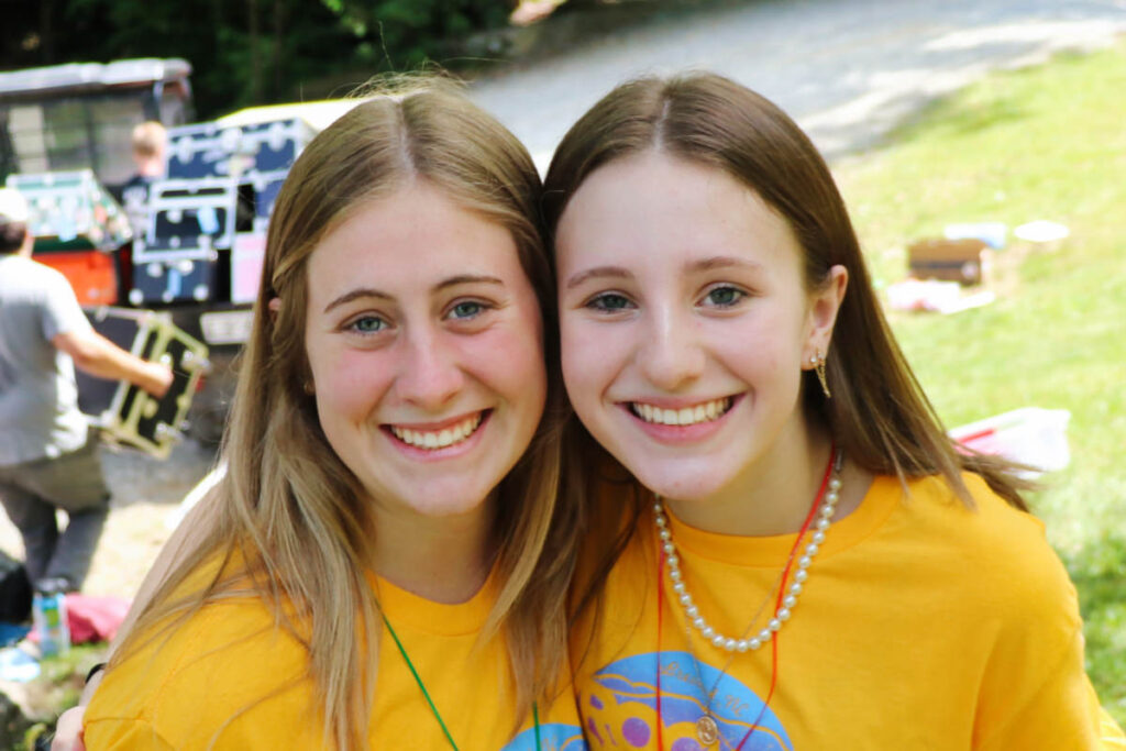 girl camp smiles