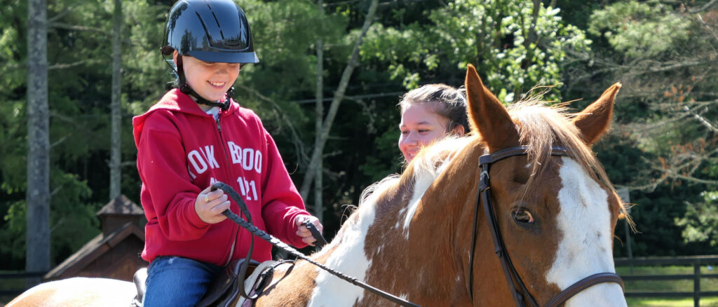 horseback riding lesson