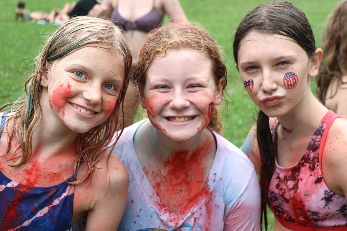 summer camp color run