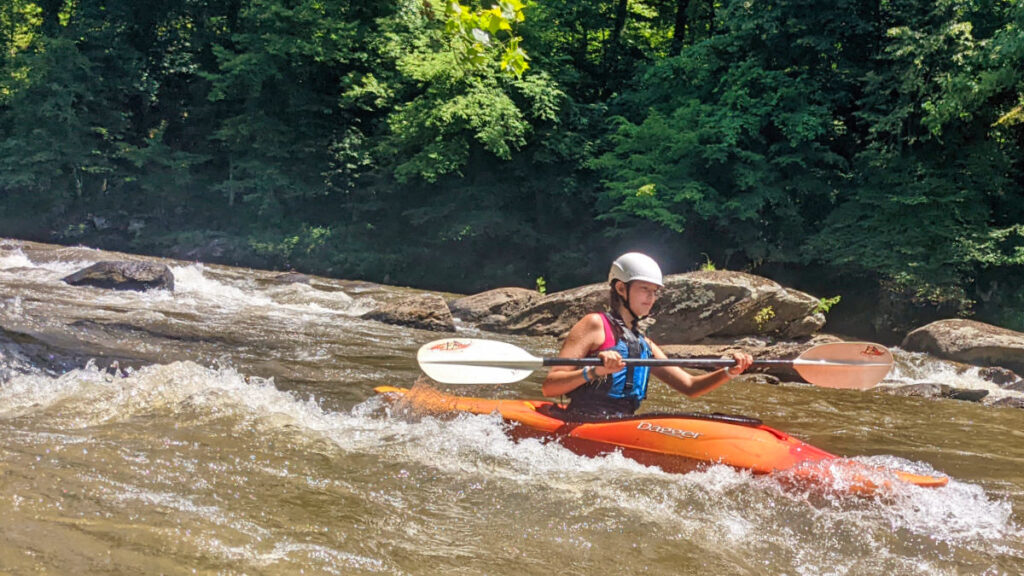 Camp Whitewater Kayaking