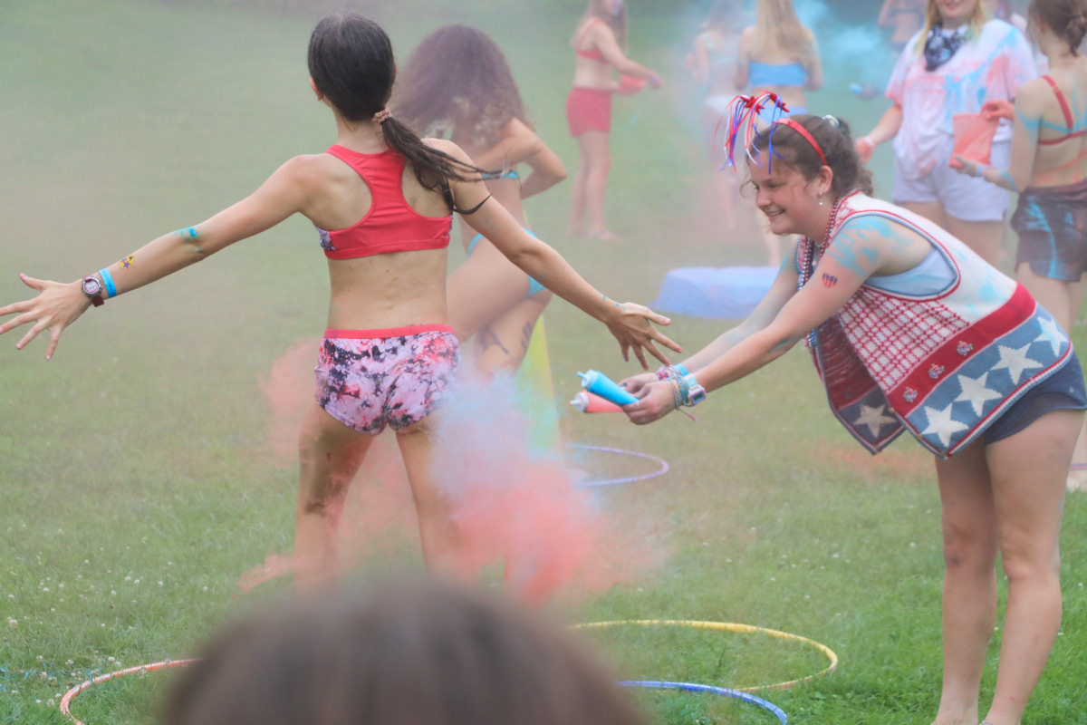 girl color run