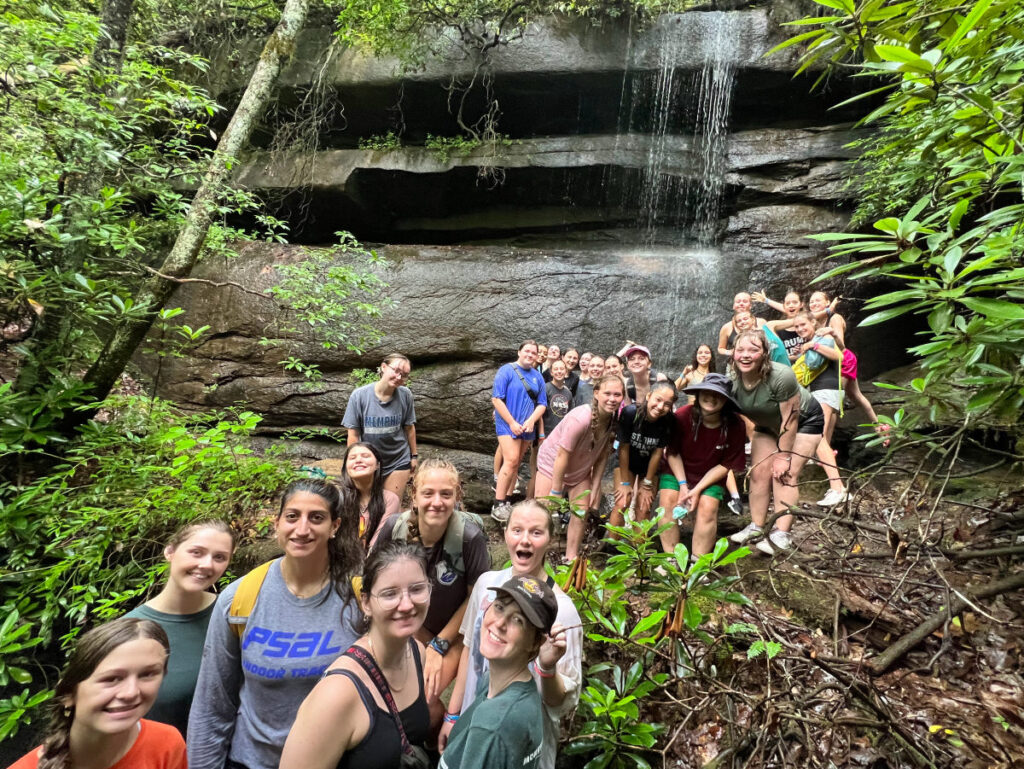 hidden waterfall hike