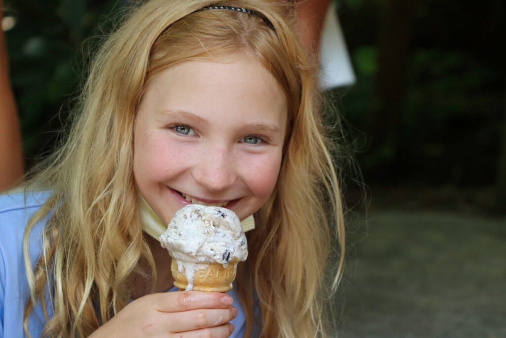 ice cream cone girl