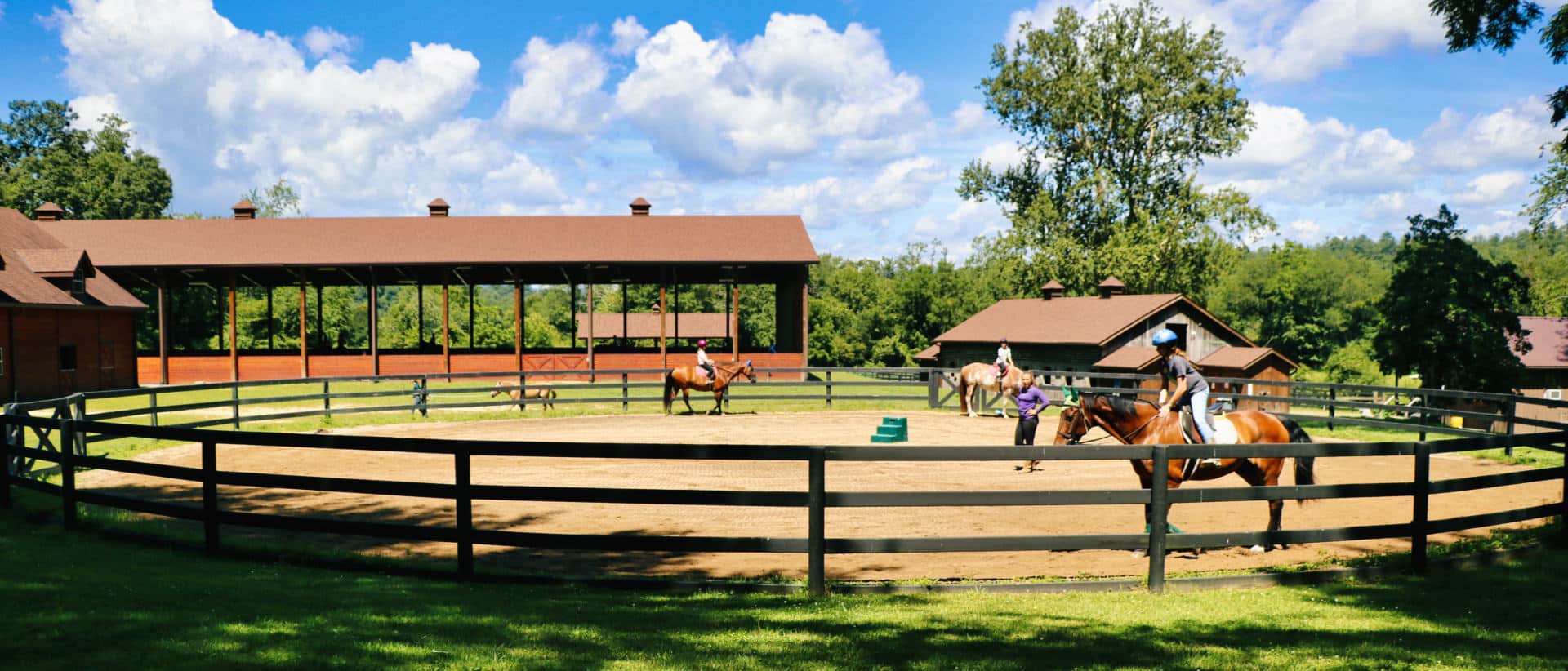 rockbrook camp riding center