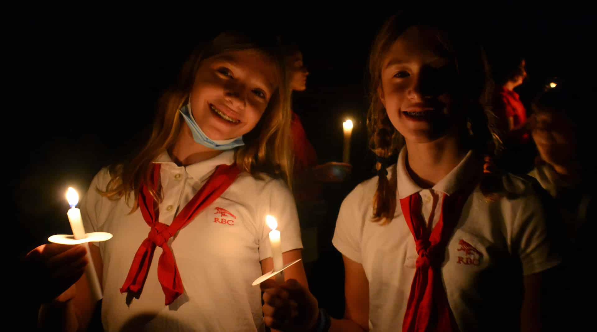camp girls candle ceremony