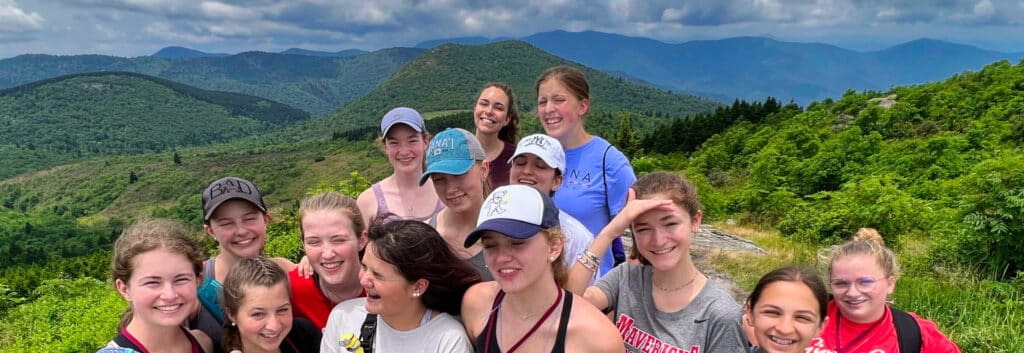 camp girls in western north carolina