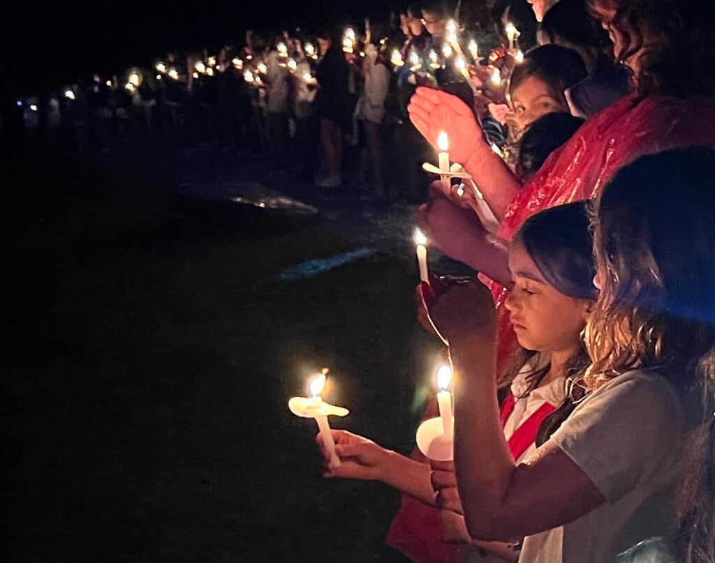 camp candle ceremony