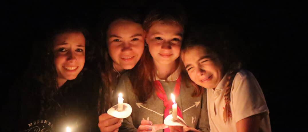 camp closing campfire girls