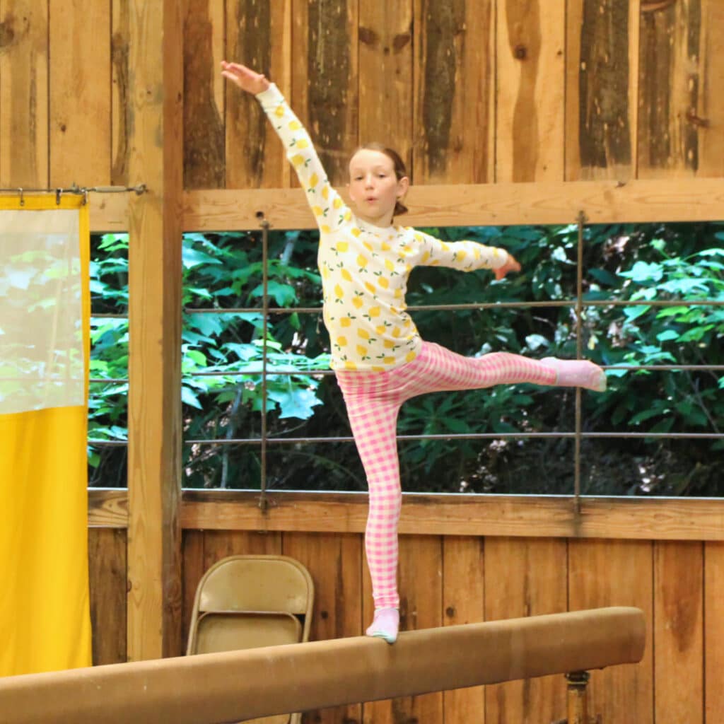 gymnastics kid camp