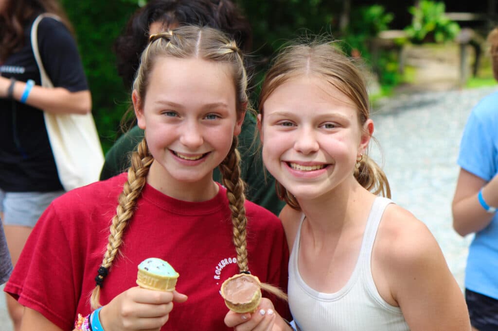 summer camp ice cream pals